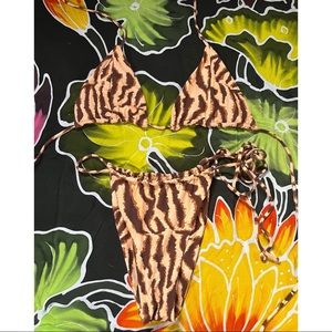 Stone fox swim bikini